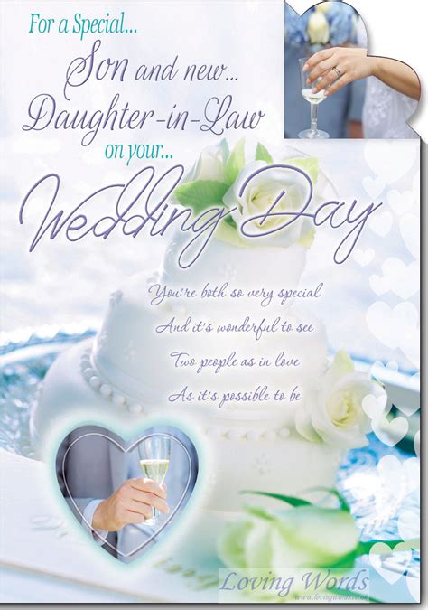 wedding present for daughter and son in law|daughter in law wedding message.